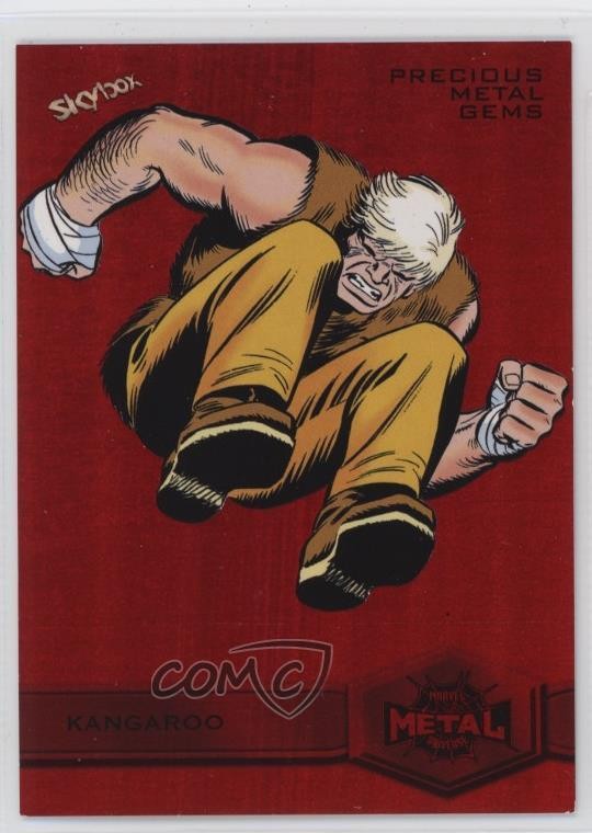 2022 Marvel Metal Universe Spider-Man High Series PMG Red /100 Kangaroo #141 2b6
