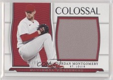 2022 Panini National Treasures Colossal Materials 87/99 Jordan Montgomery 0ve9