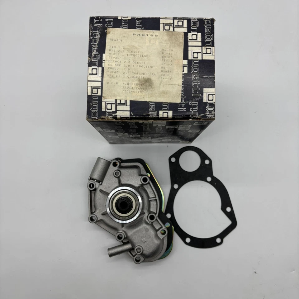 BUGATTI - POMPA ACQUA PER RENAULT PA0188 7701349446  FM-529 Foto 2 de 4