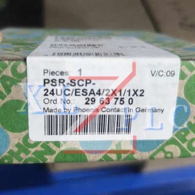 Phoenix 2963750 PSR-SCP- 24UC-ESA4-2X1-1X2 Safety Relay#1pcs new in box