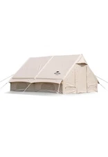 Naturehike Inflatable Tent House for Camping, 4-8 Person Canvas Tent for Camping