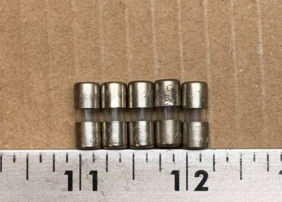 Littelfuse 301, 1AG, 5A, 32V Fuses (Lot of 5)