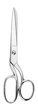 Goldstar Dressmaker Shears Classic Forged 8",all steel,nickle plated in gift box