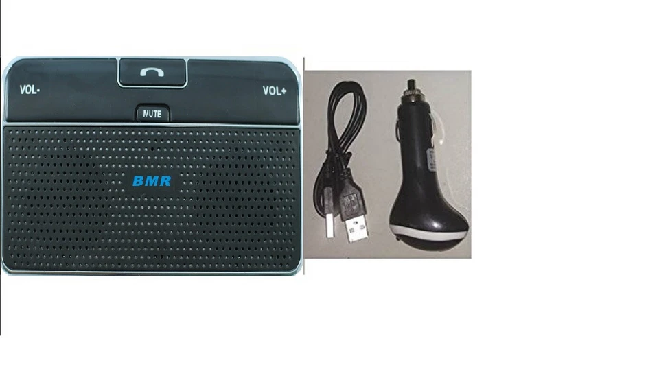 Kit de altavoz Bluetooth inalámbrico manos libres para automóvil para teléfonos celulares Foto 4 de 4