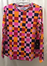 Women's Ibkul  Active Shirt Large  NWT