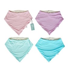 Bandana Bibs Absorbent Baby Bib for Drooling Feeding  Teething With Adjustab...