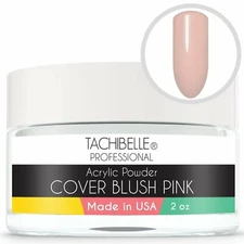 Tachibelle Professional Acrylic Nail System Cover Blush Pink Acrylic Powder 2 oz