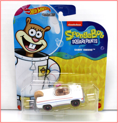 Hot Wheels Character Car - Nickelodeon 2020 Spongebob SANDY CHEEKS 1:64  VHTF 