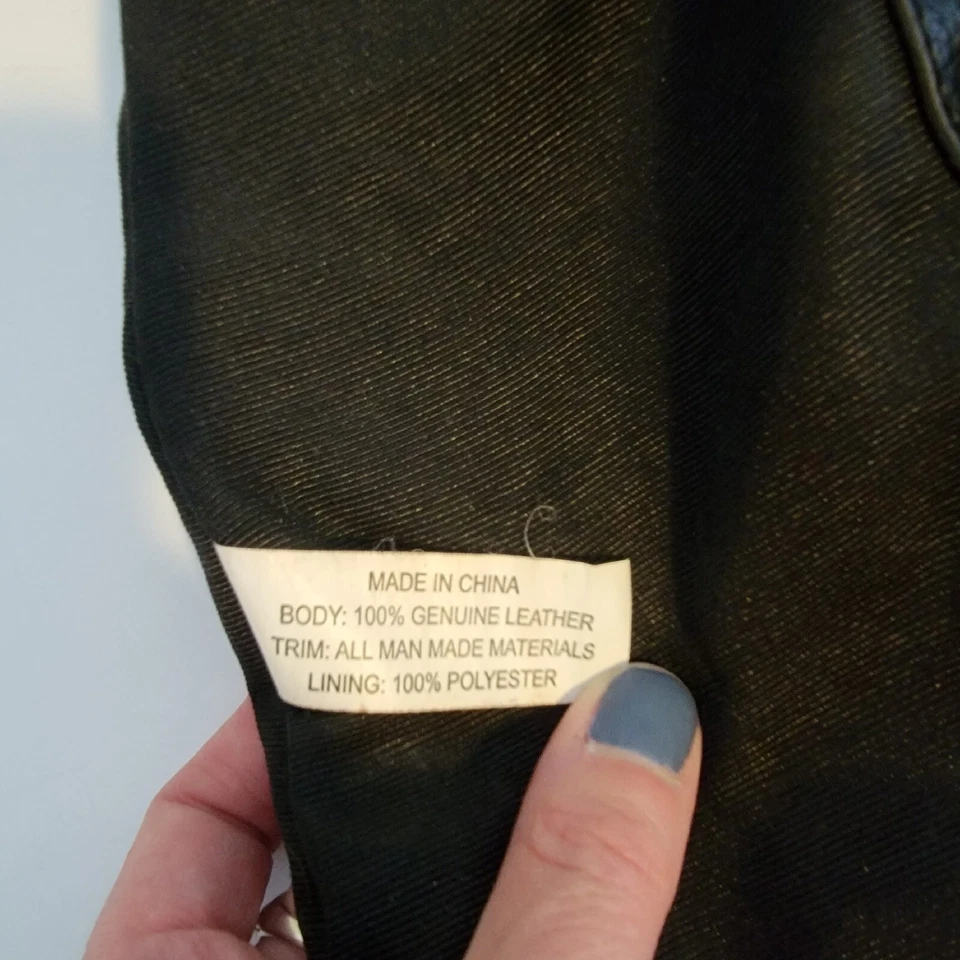 Clarks leather handbag black. Preowned - Image 4 of 4