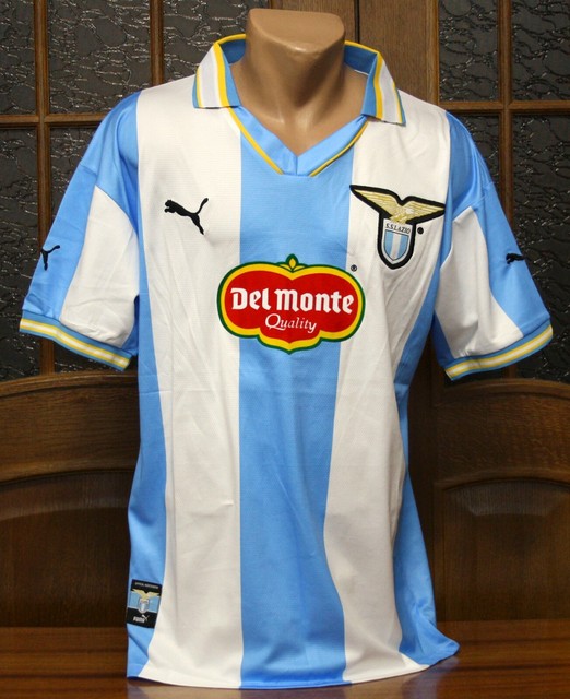 Maglia Lazio Centenario 1999/2000 – Salas, Crespo, Nesta, Mihajlovic – Nuova Con Etichette