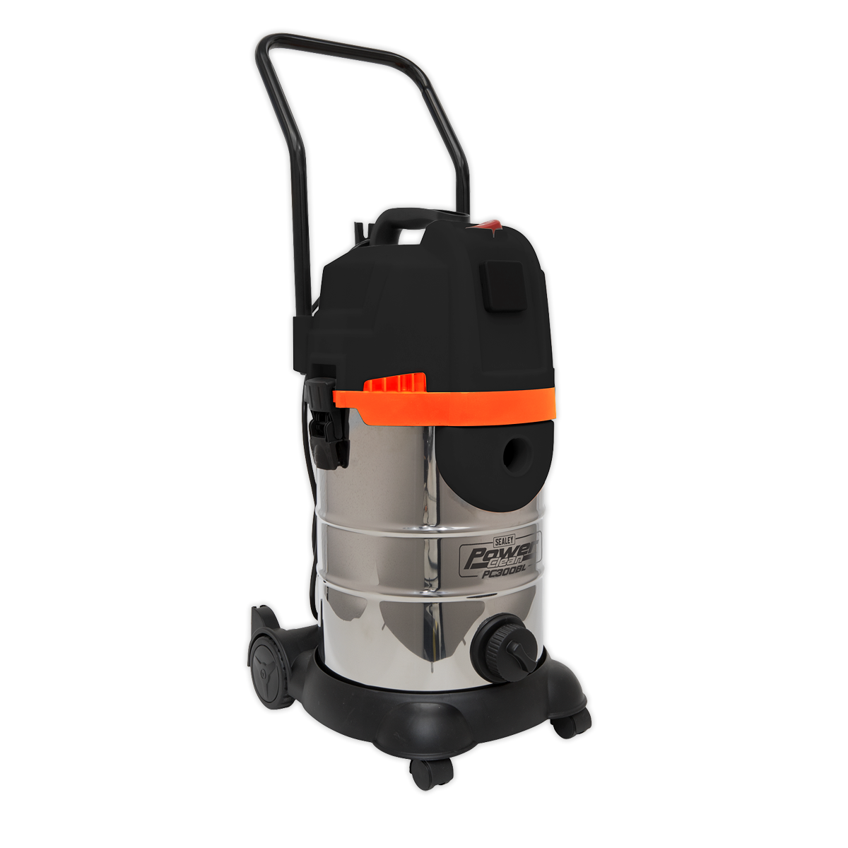 Sealey PC300BL Vacuum Cleaner Cyclone Wet & Dry 30ltr 1400W/230V