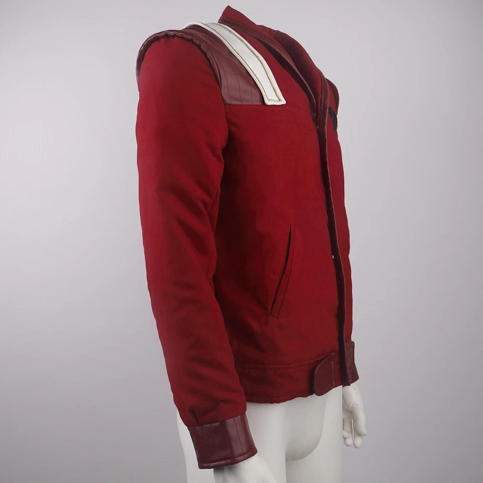 For The Final Frontier Captain Kirk Bomber Jackets Starfleet Uniforms Costumes - Image 3 of 4