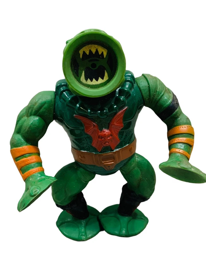Leech Action Figure Motu Green Orange Masters of the Universe 1985 Monster Foto 2 de 4