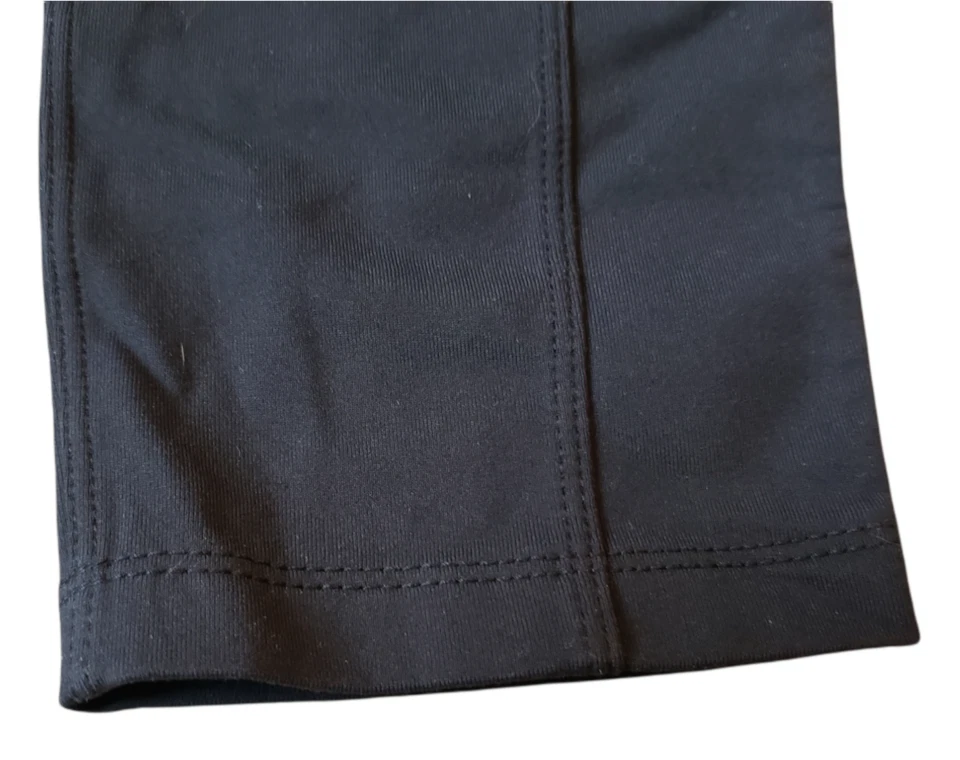 Athleta Maternity Metro Leggings Yoga Pants Black XL Black High Waist Rise - Image 3 of 4