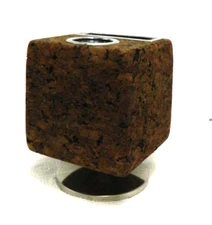 Vintage Park Sherman  Cube Cork Desk Organizer Pen Pencil Holder