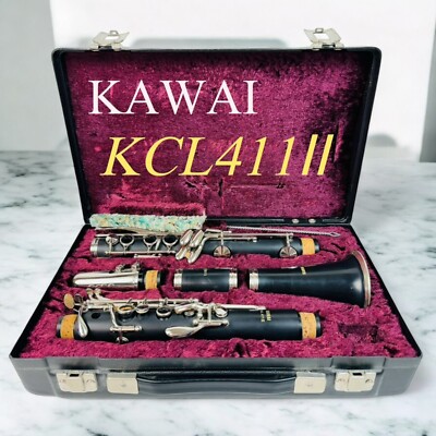 クラリネット　KAWAI KCL411 Kawai Musical Instrument Clarinet Woodwind Kcl411Ii Used F/S Japan