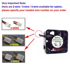 1PC New NIDEC W40S12BS4A5-57 4028 12V 0.73A 4CM Gale Volume Violent Cooling Fan