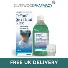 Difflam Sore throat Rinse - 200ml UK