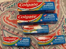 5 Different Size Colgate Kids Cavity Protection Fluoride Toothpaste Bubble Fruit
