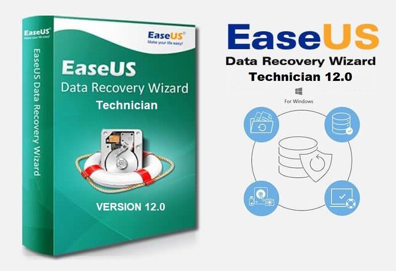 EASEUS DATA RECOVERY WIZARD 12.0 TECHNICIAN + SERIAL KEY LIFE TIME ACTIVATION