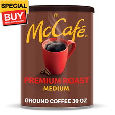 Premium Roast, Medium Roast Ground Coffee, 30 oz Canister