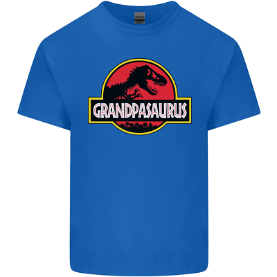 Grandpasaurus Funny Grandpa Grandad Mens Cotton T-Shirt Tee Top
