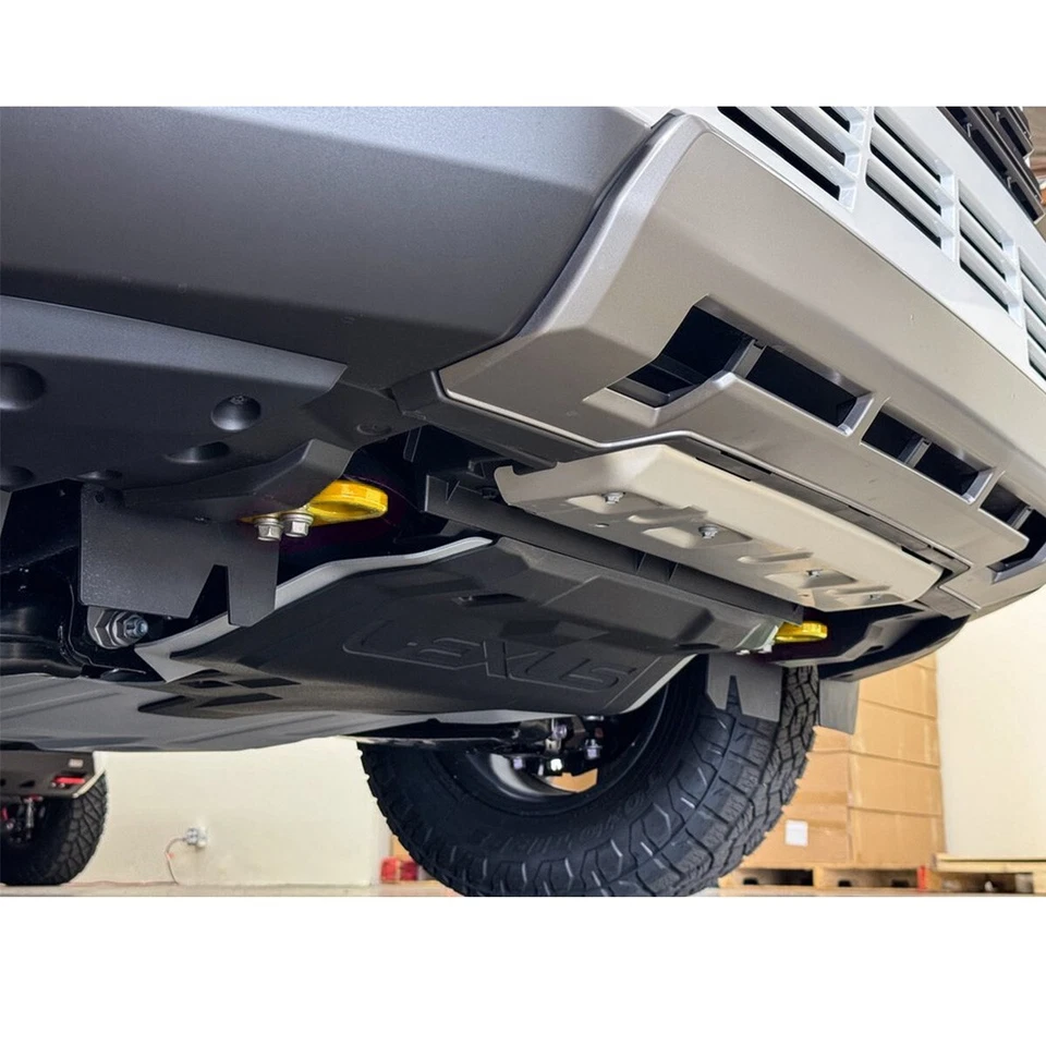 2pcs Front Bumper Tow Hook Rescue Fits For Toyota Land Cruiser Prado 2024 2025 - Image 4 of 4