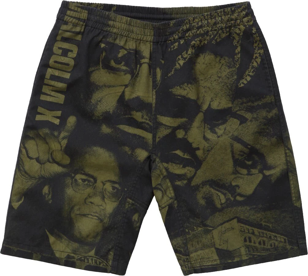 Short noir Supreme SS15 Malcolm X TAILLE XL rare NEUF BOÎTE LOGO HELLSTAR