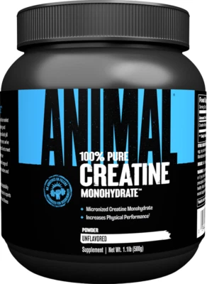 Universal Nutrition Animal 100% pure Creatine Monohydrate 500g Kreatinmonohydrat