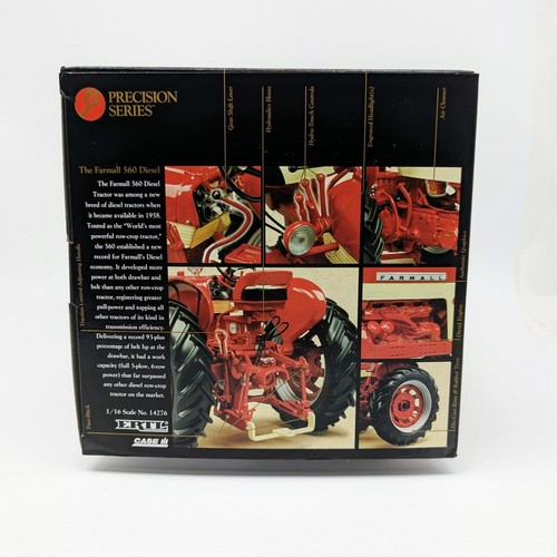 1/16 International Harvester Farmall 560 Diesel Tractor With Narrow Front - Picture 5 of 6