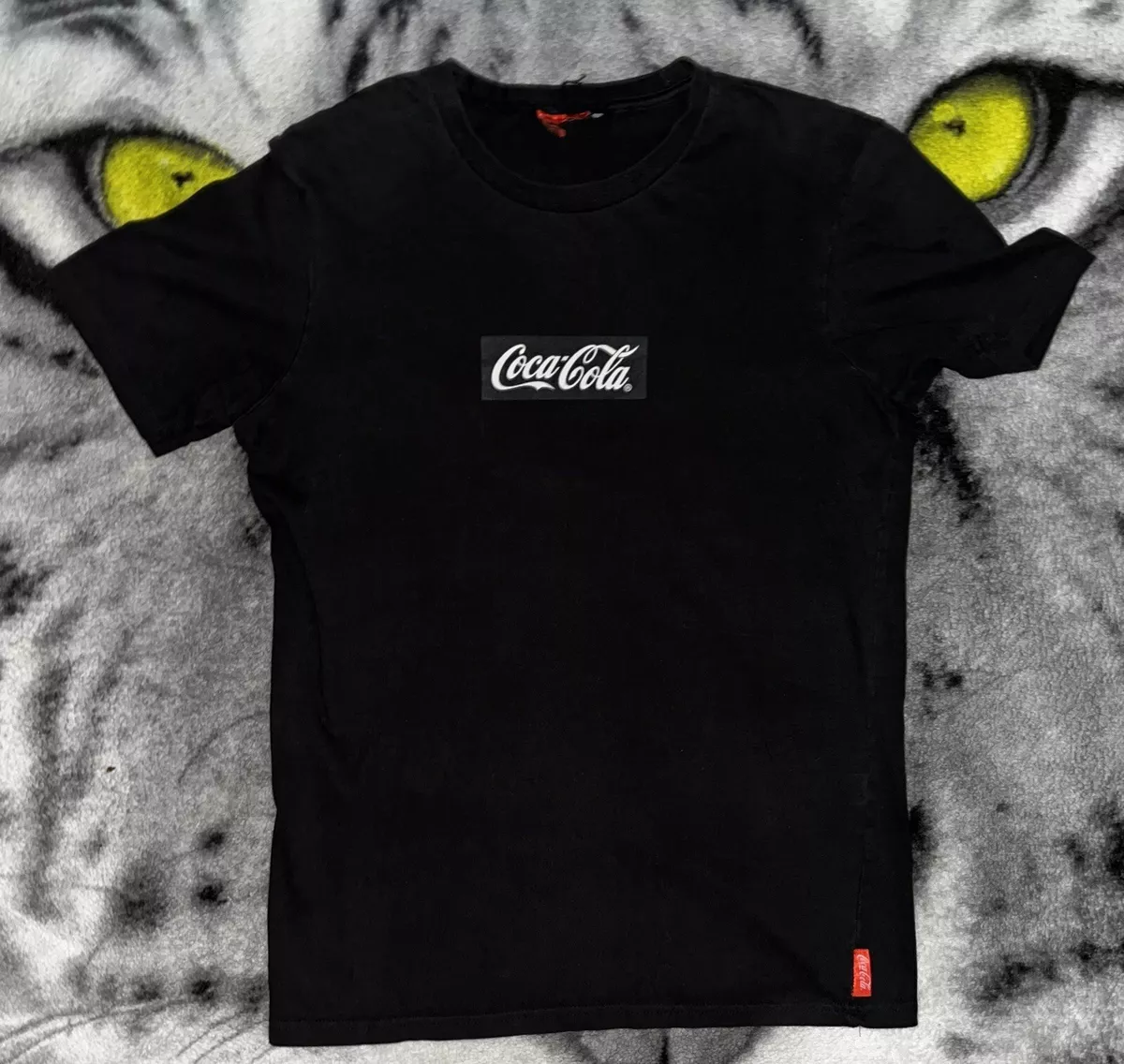Rare Vintage Official Coca Cola Supreme Box Logo Style Shirt Sz L