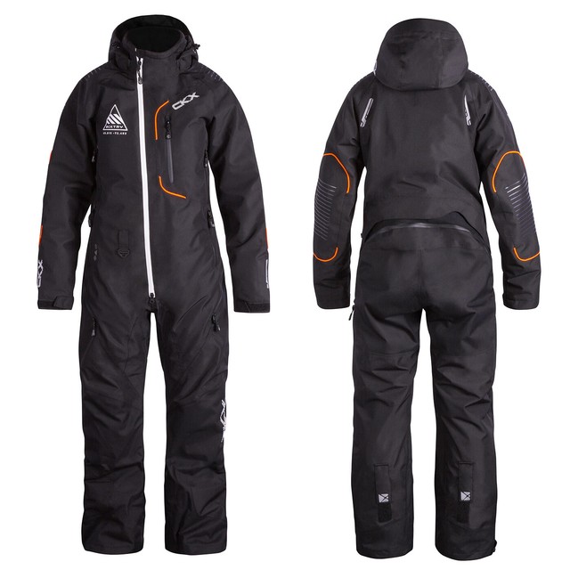 Snowmobile CKX Peak One Piece Suit Women 2XLarge Adult Black Winter