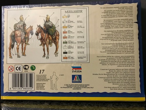 ✰SHIPS FREE/US✰ ITALERI Historics: MACEDONIAN CAVALRY 5th-4th Cent BCE Alexander - Picture 2 of 2