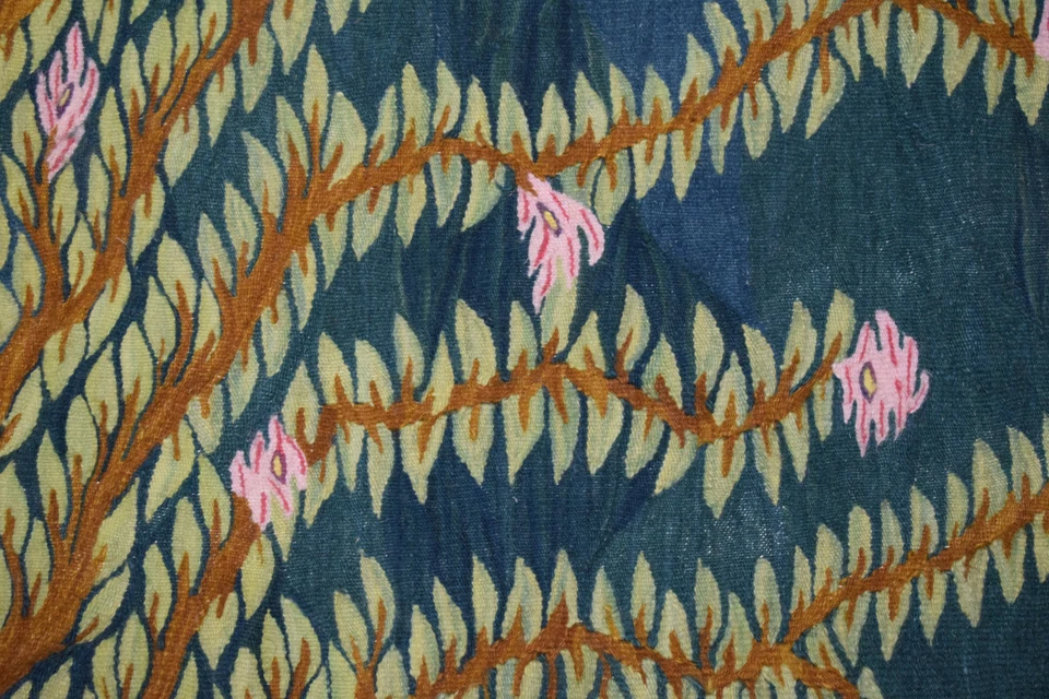 Tapiz colgante de pared tejido a mano de 3,5 pies-arte popular egipcio-decoración del hogar alfombra Kilim- Foto 3 de 4