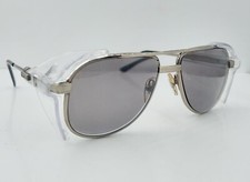 Vintage Titmus EN166 Silver Pilot Metal Sunglasses USA FRAMES ONLY