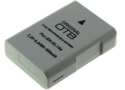 Original OTB Akku für Nikon D3100 / D3200 / D3300 / D3400 / D3500 / D5100