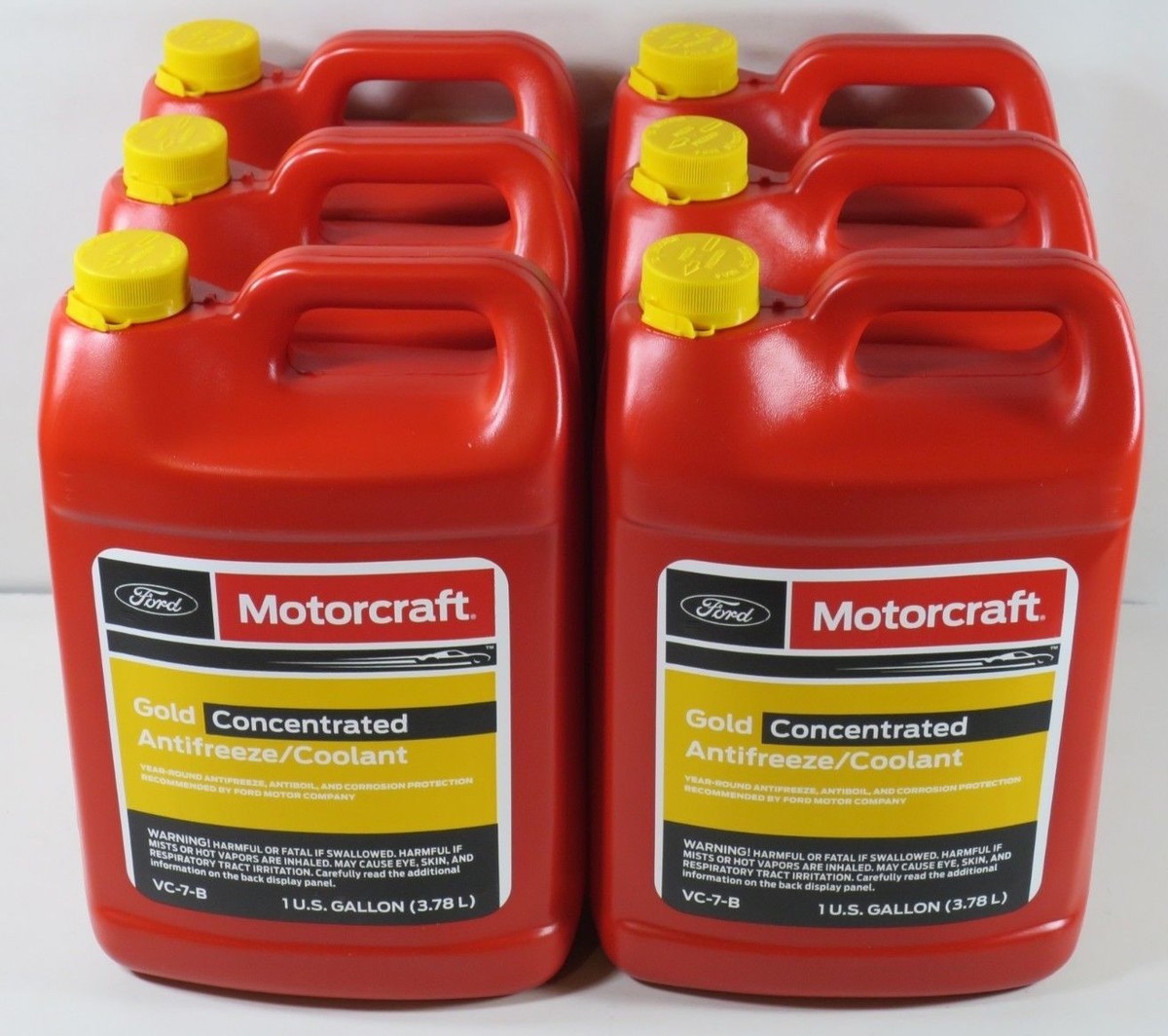 Midori　WD80EFAX③ Motorcraft VC-7-B Gold Concentrate Anti-Freeze Coolant 1-Gal Case