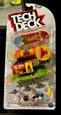 Tech Deck 4 pack Toy Machine Skateboards  NEW SEALED Free Shipping