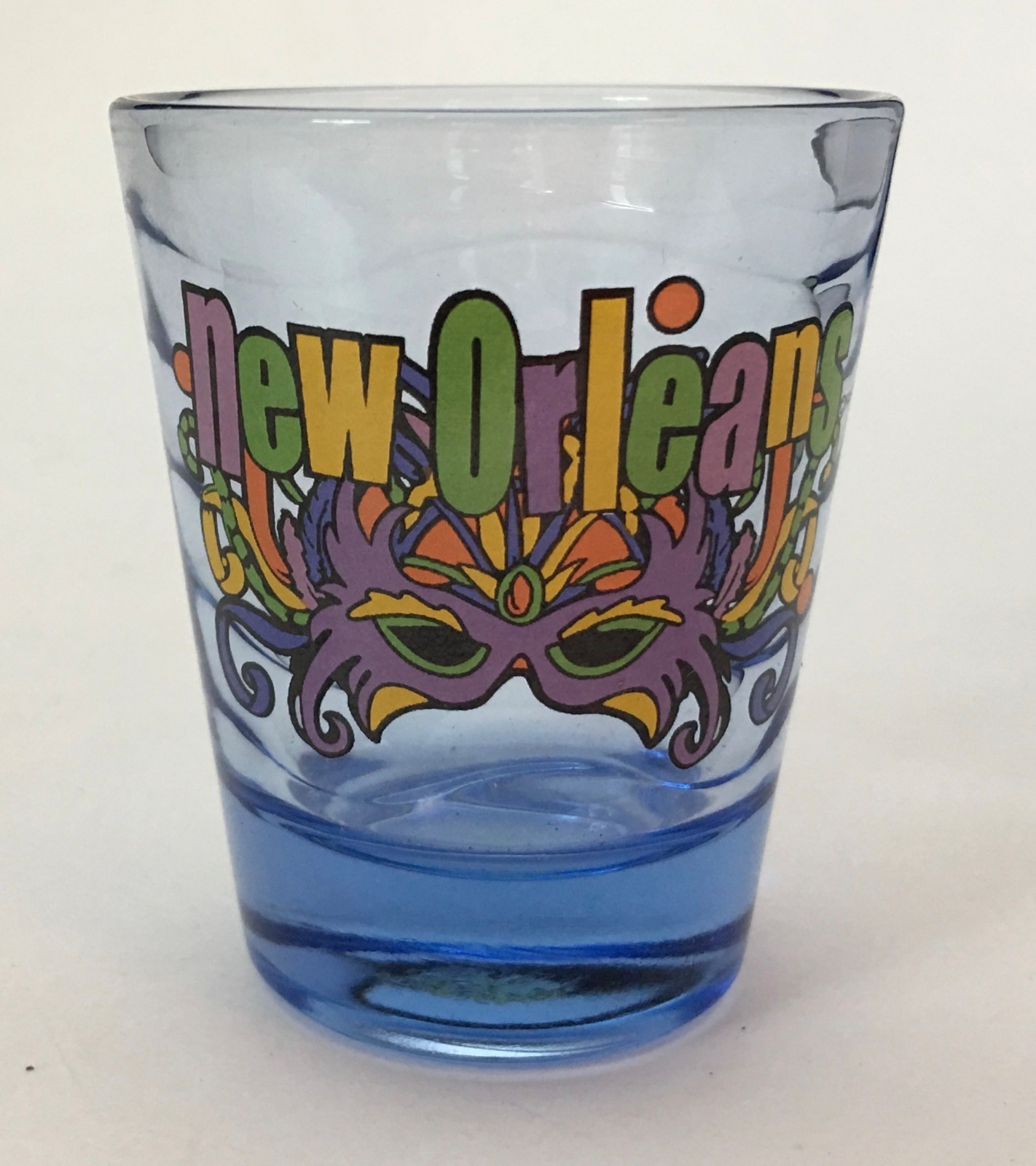 New Orleans Louisiana Mardi Gras Shot Glass Travel Souvenir Barware eBay