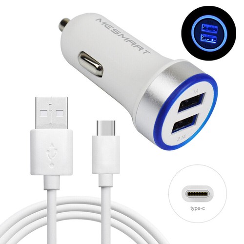 Cargador de pared de coche de 18 W cable USB-C de 10 pies cable de alimentación largo tipo C para teléfono celular - Imagen 17 de 19