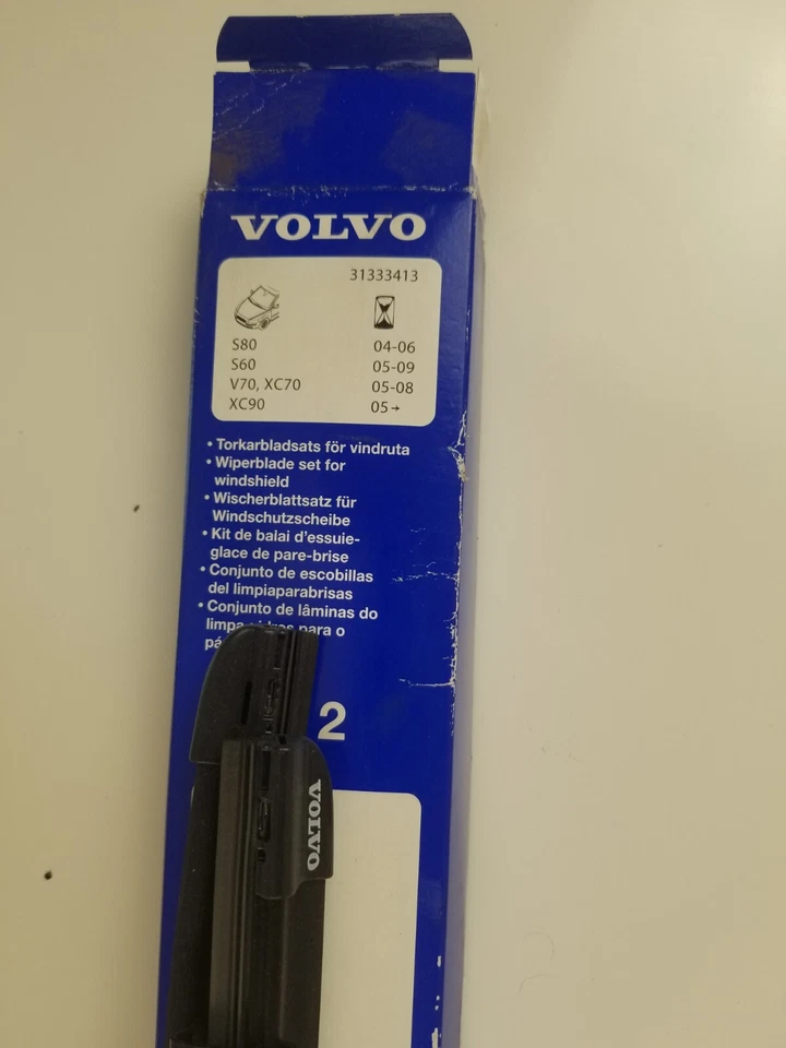 OEM Volvo 31333413 Windshield Wiper Blade Set (2) OV - Imagem 3 de 4