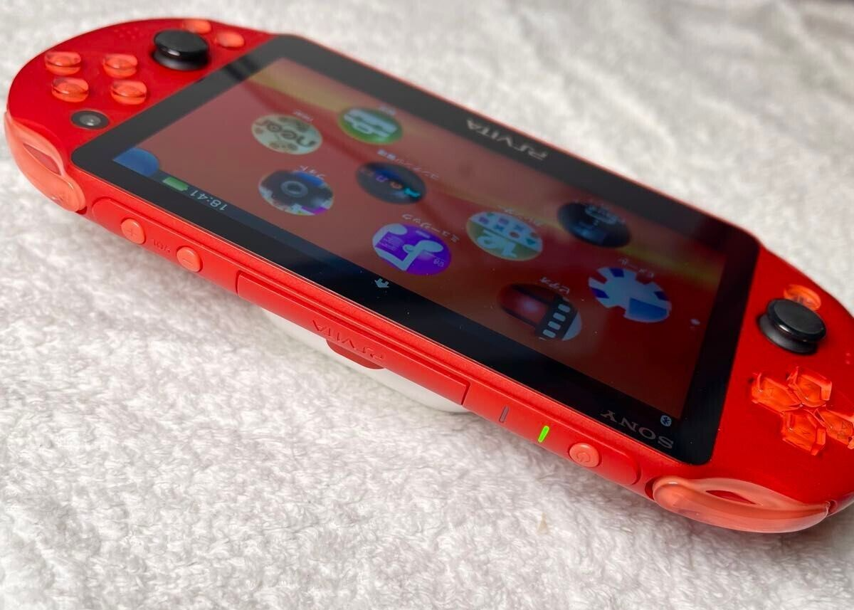 N-MINT] SONY PlayStation PS VITA PCH-2000 ZA26 Metalic Red