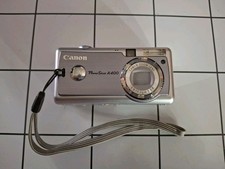 Canon Digital Camera PowerShot A400 3.2MP Silver & Black- Tested.