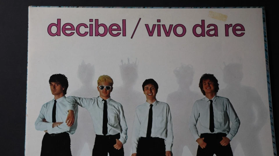 Decibel – Vivo Da Re LP VINYL 1st PRESS ELECTRONIC ROCK PUNK NEW WAVE 1980 TOP - Bild 4 von 4