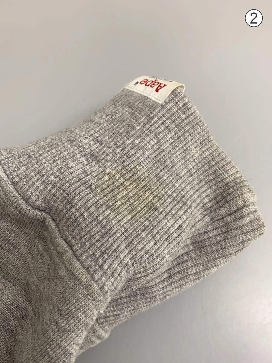 A BATHING APE (BAPE) Felpa con cappuccio AAPE BY A BATHING APE grigia M usata