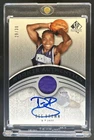 2006-07 SP Authentic Dee Brown Auto Autograph Patches RC #/30 Jazz Rookie
