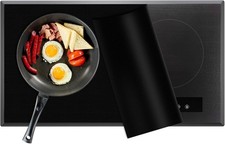 KitchenRaku Large Induction Hob Protector Mat Silicone Induction Hob Cover (Magn