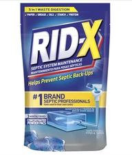 RID-X Septic Treatment, Septic Tank Treatment, 3 Month Supply of Powder, 29.4 Oz