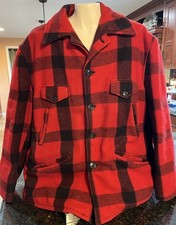VTG CHIPPEWA Mills WOOL Jacket HUNTING Coat PLAID Mens 44