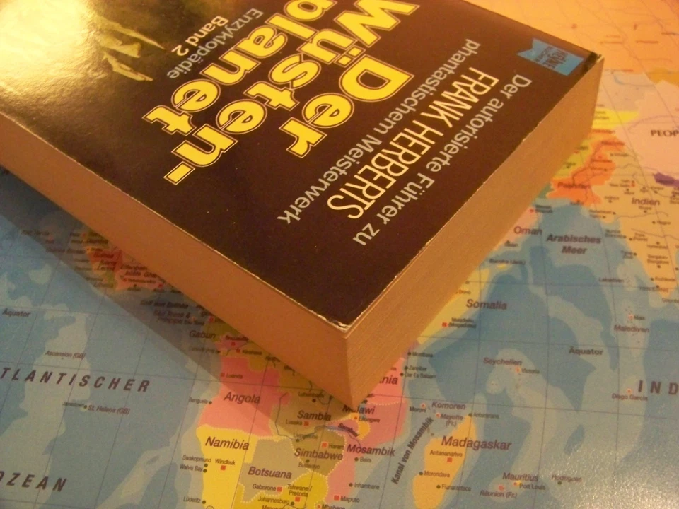 DER  WÜSTENPLANET ( DUNE ) - Enzyklopädie Band 2  - FRANK HERBERT +++ TOP!!! - Bild 4 von 4